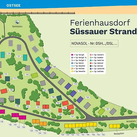 Ferienhaus Seeigel Süssau